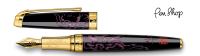 Caran d'Ache Year of The Ox 2021 Chinese Black Lacquer / Gold Plated Vulpennen